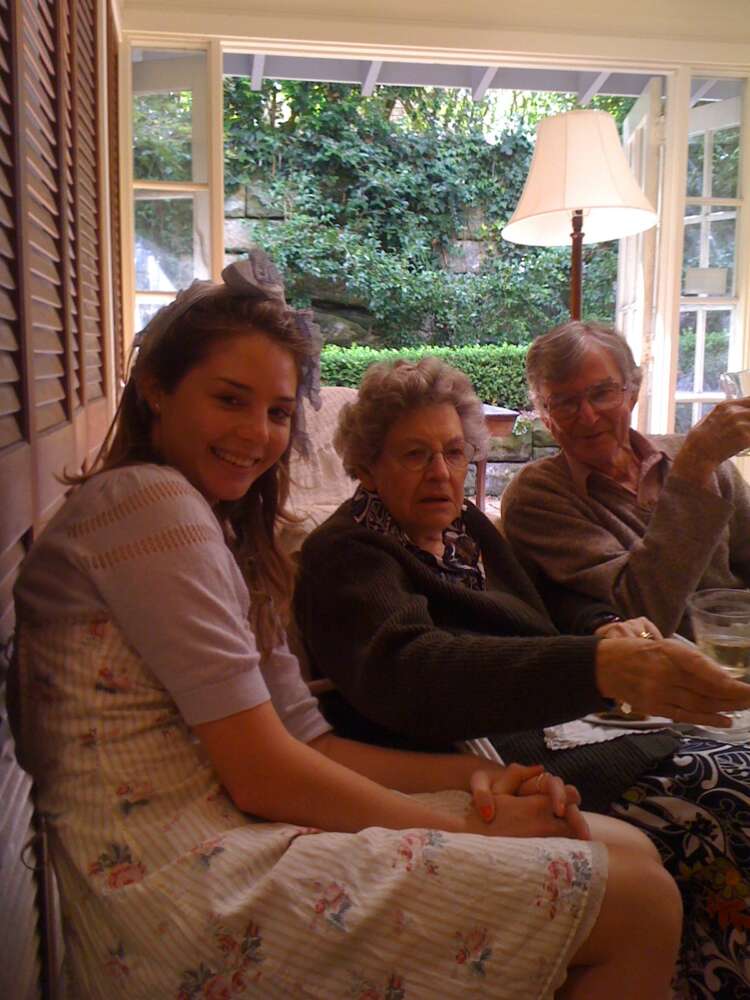 We don't stop loving people when they die - Jan and Ken Rice, with granddaughter Madeline