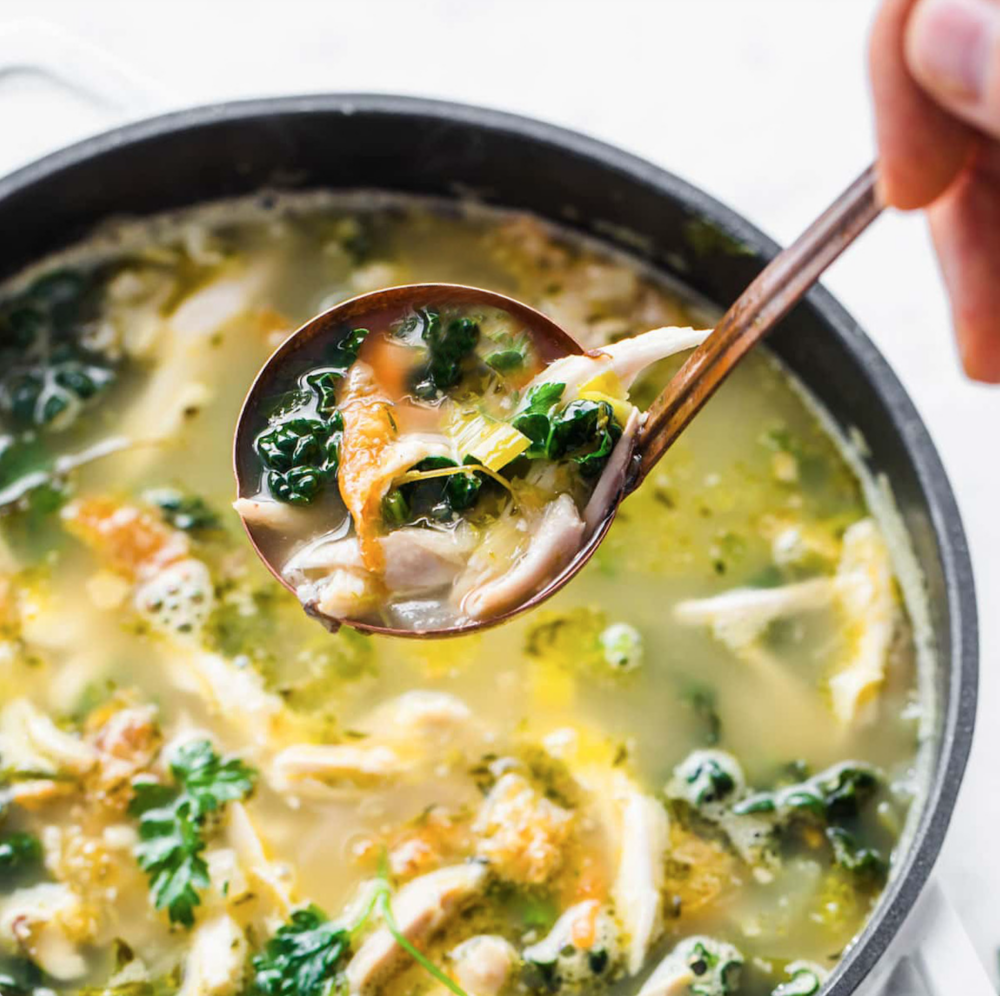 Lyndey Milan's Chicken, Vegetable and Pearl Barley soup