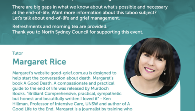 Understand Death Better - North Sydney Community Centre