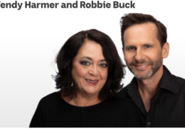 ABC Radio Sydney Breakfast hosts Wendy Harmer and Robbie Buck