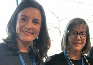 Melissa Reader and Margaret Rice at the Canberra Writer's Festival, August 24, 2019