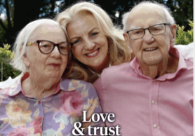 Love and trust, Jean Kittson on caring for her parents in a challenging time.